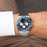 Maserati Velocità Chronograph Blue Dial Silver Steel Strap Watch for Men - R8873652005 Authentic Buy Shop Now