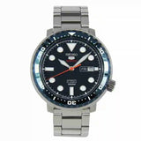 Seiko 5 Sports Automatic Blue Dial Silver Steel Strap Watch for Men - SRPC63J1 Authentic Buy Shop Now