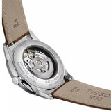 Tissot Chemin des Tourelles Automatic Powermatic 80 Ivory Dial Green Leather Strap Watch for Men - T139.407.16.261.00 Authentic Buy Shop Now