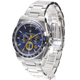 Maserati Velocità Chronograph Blue Dial Silver Steel Strap Watch for Men - R8873652001 Authentic Buy Shop Now