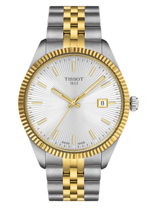 Tissot Ballade Quartz Silver Dial Two Tone Steel Strap Watch for Men - T156.410.22.031.00 Authentic Buy Shop Now