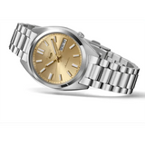 Seiko 5 Sports Automatic Gold Dial Silver Steel Strap Watch for Men - SRPL59K1 Authentic Buy Shop Now