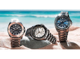 Seiko Prospex Polygonal Sea Diver Automatic Black Dial Silver Steel Strap Watch for Men - SPB485J1 Authentic Buy Shop Now