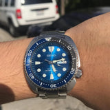 Seiko Prospex Save The Ocean Diver's Automatic Blue Dial Silver Steel Strap Watch for Men - SRPD21J1 Authentic Buy Shop Now