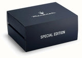 Maserati Traguardo Chronograph Black Dial Silver Steel Strap Watch for Men - R8873612061 Authentic Buy Shop Now