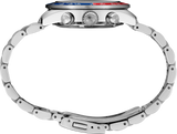 Seiko Prospex Solar Chronograph 1969 Re-interpretation Orange Dial Silver Steel Strap Watch for Men - SSC947 Authentic Buy Shop Now