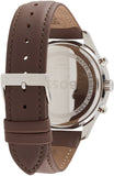 Hugo Boss Avery Chronograph Grey Dial Brown Leather Strap Watch for Men - 1514155 Authentic Buy Shop Now