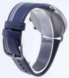 Emporio Armani Aviator Silver Dial Two Tone Leather Strap Watch for Men - AR11202 Authentic Buy Shop Now