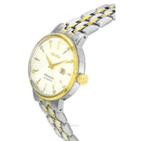Seiko Presage Cocktail Time Automatic Diamonds White Dial Two Tone Steel Strap Watch for Women - SRE010J1 Authentic Buy Shop Now