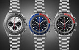 Seiko Prospex Speedtimer Solar Chronograph Blue Dial Silver Steel Strap Watch for Men - SSC913 Authentic Buy Shop Now