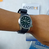 Seiko 5 Sports Automatic Black Dial Black Nylon Strap Watch for Men - SRPE67K1 Authentic Buy Shop Now