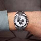 Maserati Velocità Chronograph Silver Dial Silver Steel Strap Watch for Men - R8873652006 Authentic Buy Shop Now