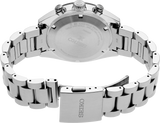 Seiko Prospex Speedtimer Solar Chronograph Black Dial Silver Steel Strap Watch for Men - SSC819 Authentic Buy Shop Now