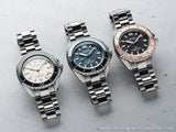 Seiko Prospex Polygonal Sea Diver Automatic Black Dial Silver Steel Strap Watch for Men - SPB485J1 Authentic Buy Shop Now