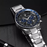 Maserati SFIDA Limited Edition Chronograph Grey Dial Silver Steel Strap Watch for Men - R8873640018 Authentic Buy Shop Now