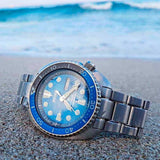 Seiko Prospex Save The Ocean Diver's Automatic Blue Dial Silver Steel Strap Watch for Men - SRPD21J1 Authentic Buy Shop Now