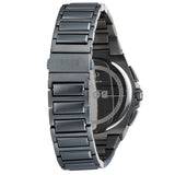 Hugo Boss Taper Chronograph Black Dial Black Steel Strap Watch for Men - 1514090 Authentic Buy Shop Now