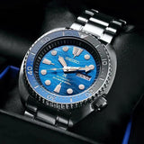Seiko Prospex Save The Ocean Diver's Automatic Blue Dial Silver Steel Strap Watch for Men - SRPD21J1 Authentic Buy Shop Now