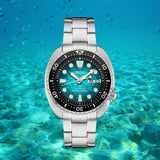 Seiko US Special Edition Automatic Green Dial Silver Steel Strap Watch for Men - SRPH57 Authentic Buy Shop Now