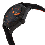 Seiko 5 Sports Flieger Pilot Automatic Black Dial Black Nylon Strap Watch for Men - SRPH33K1 Authentic Buy Shop Now