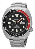 Seiko Prospex Sea Turtle Automatic Black Dial Silver Steel Strap Watch for Men - SRP789K1 Authentic Buy Shop Now