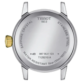Tissot T Classic Dream Lady Silver Dial Two Tone Steel Strap Watch for Women - T129.210.22.031.00 Authentic Buy Shop Now