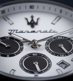 Maserati Attrazione Chronograph White Dial Silver Steel Strap Watch for Men - R8853151004 Authentic Buy Shop Now