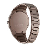 D1 Milano Ultra Thin Brown Dial Brown Steel Strap Watch for Women - D1-UTBL38 Authentic Buy Shop Now