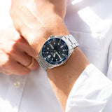 Seiko 5 Sports SKX Automatic Blue Dial Silver Steel Strap Watch for Men - SRPL83K1 Authentic Buy Shop Now