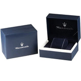 Maserati Successo Chronograph Green Dial Silver Steel Strap Watch for Men - R8873621043
