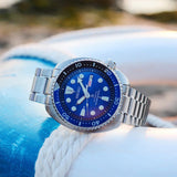 Seiko Prospex Save The Ocean Diver's Automatic Blue Dial Silver Steel Strap Watch for Men - SRPD21J1 Authentic Buy Shop Now