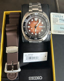 Seiko Prospex US Special Edition King Turtle Automatic Brown Dial Silver Steel Strap Watch for Men - SRPH55 Authentic Buy Shop Now