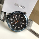 Seiko 5 Sports Automatic Blue Dial Silver Steel Strap Watch for Men - SRPC63J1 Authentic Buy Shop Now
