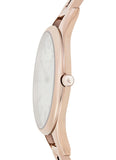 Emporio Armani Aurora Rose Gold Dial Rose Gold Steel Strap Watch for Women - AR11055 Authentic Buy Shop Now