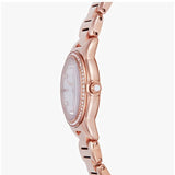 Emporio Armani Mia Mother of Pearl Dial Rose Gold Steel Strap Watch for Women - AR11671 Authentic Buy Shop Now