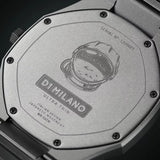 D1 Milano Pluto Ultra Thin Silver Dial Silver Steel Strap Watch for Men - D1-UTBJ18 Authentic Buy Shop Now
