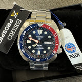 Seiko Prospex PADI Special Edition Automatic Blue Dial Silver Steel Strap Watch for Men - SRPE99 Authentic Buy Shop Now