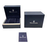 Maserati Velocità Chronograph Blue Dial Silver Steel Strap Watch for Men - R8873652001 Authentic Buy Shop Now