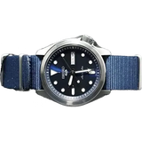 Seiko 5 Sports Automatic Blue Dial Blue Nylon Strap Watch for Men - SRPE63K1 Authentic Buy Shop Now