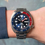 Seiko Prospex Sea Padi Blue Dial Silver Steel Strap Watch for Men - SRPE99K1 Authentic Buy Shop Now