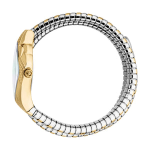 Just Cavalli Brillante Mother of Pearl Dial Two Tone Steel Strap Watch for Women - JC1L326M0055 Authentic Buy Shop Now