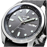 Seiko 5 Sports Automatic Grey Dial Grey Nylon Strap Watch for Men - SRPE61K1 Authentic Buy Shop Now