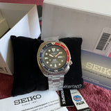 Seiko Prospex PADI Special Edition Automatic Blue Dial Silver Steel Strap Watch for Men - SRPE99 Authentic Buy Shop Now