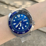Seiko Prospex Save The Ocean Diver's Automatic Blue Dial Silver Steel Strap Watch for Men - SRPD21J1 Authentic Buy Shop Now