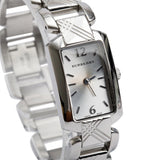 Burberry Heritage Quartz Silver Dial Silver Steel Strap Watch for Women - BU4211 Authentic Buy Shop Now
