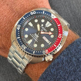 Seiko Prospex Sea Padi Blue Dial Silver Steel Strap Watch for Men - SRPE99K1 Authentic Buy Shop Now