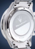 Maserati SFIDA Chronograph Blue Dial Two Tone Steel Strap Watch for Men - R8873640022 Authentic Buy Shop Now