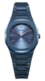 D1 Milano Ultra Thin Blue Dial Blue Steel Strap Watch for Women - D1-UTBL33 Authentic Buy Shop Now