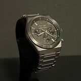 Seiko Conceptual Chronograph Grey Dial Silver Steel Strap Watch for Men - SSB455P1 Authentic Buy Shop Now