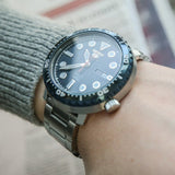 Seiko 5 Sports Automatic Blue Dial Silver Steel Strap Watch for Men - SRPC63J1 Authentic Buy Shop Now